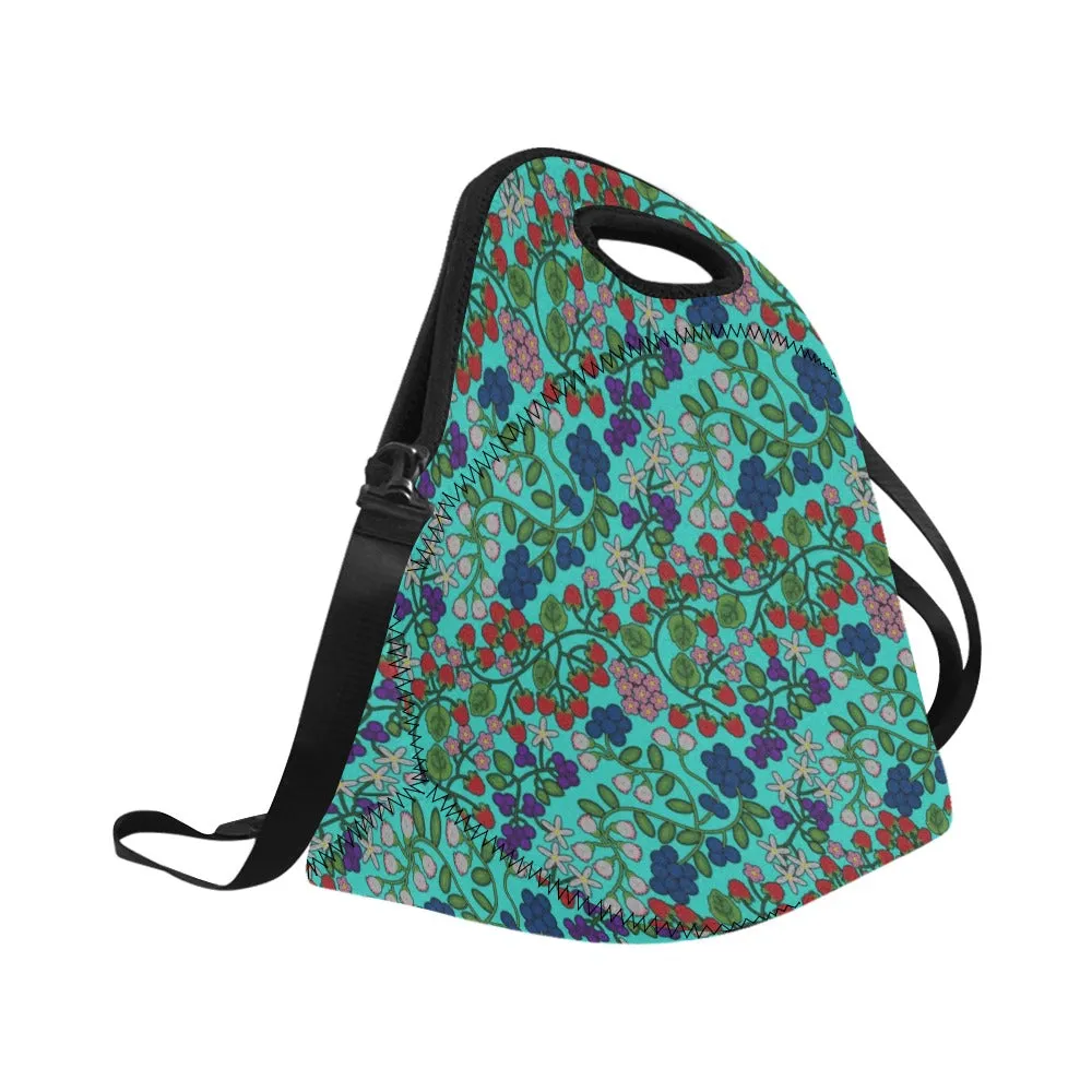 Takwakin Harvest Turquoise Neoprene Lunch Bag/Large