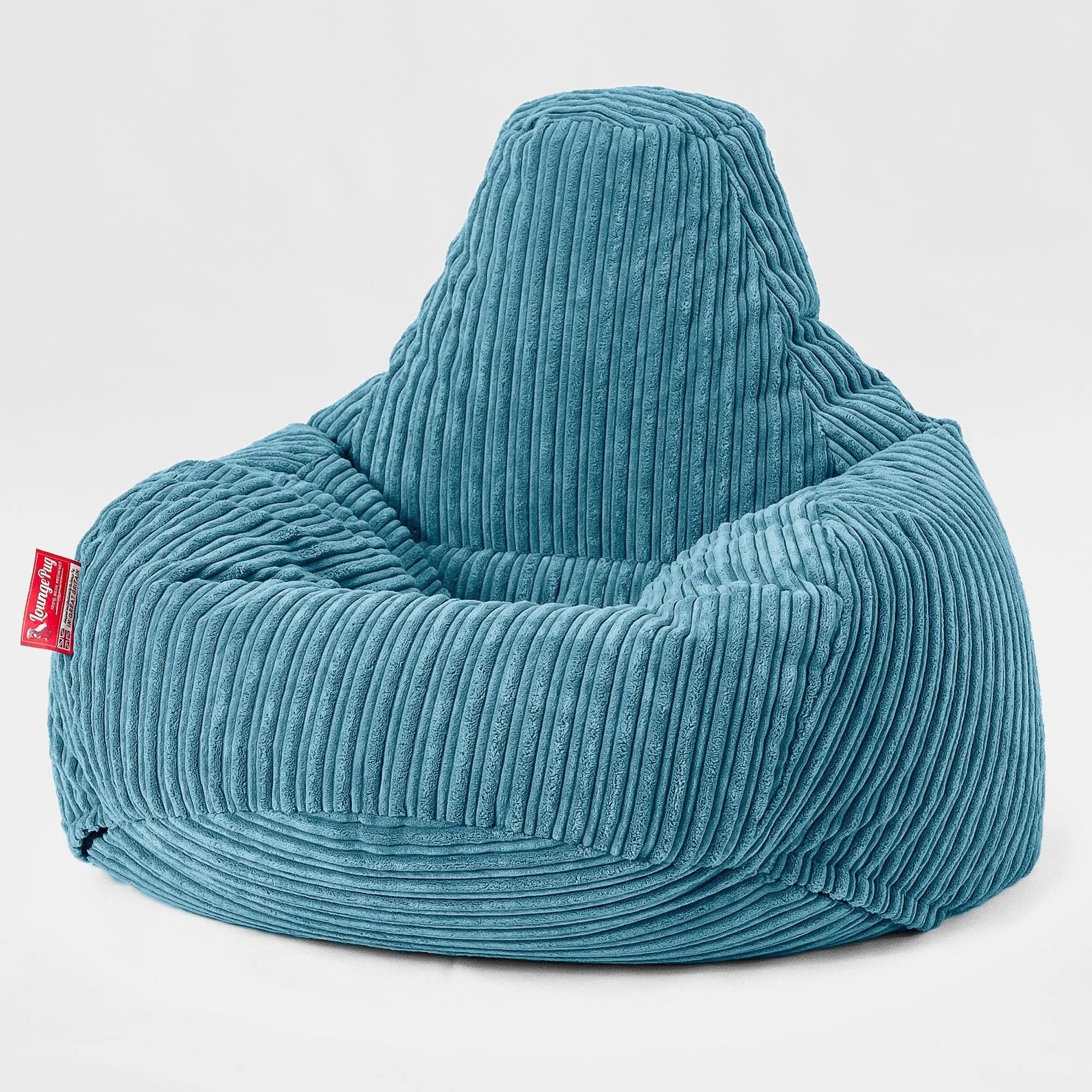 Teardrop Bean Bag Chair - Cord Aegean Blue