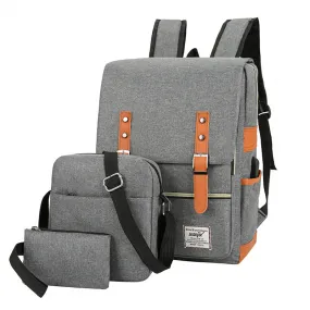 Three-piece suit Large Sport Swagger Bag with Nylon Material Backpack