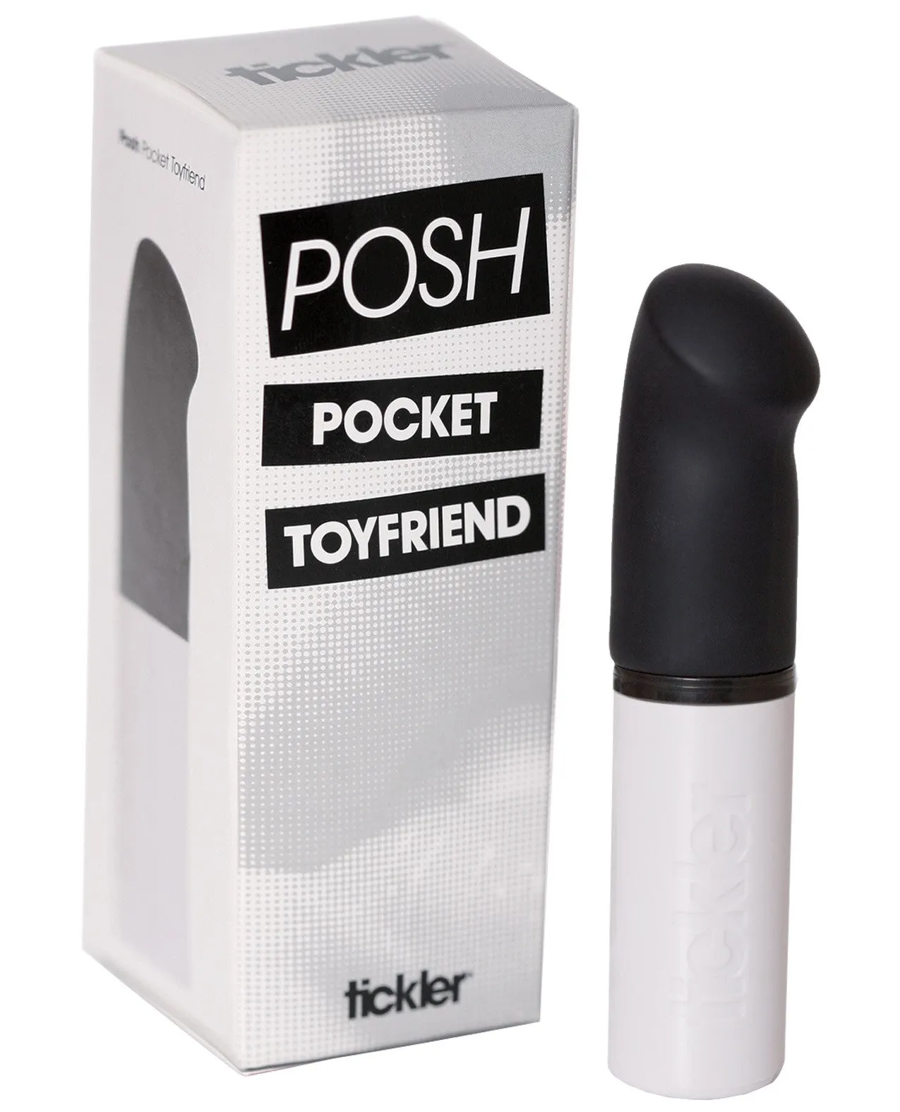 Toyfriend Posh Pocket Toyfriend - Black/White