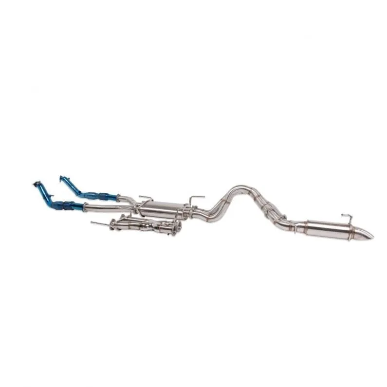 Twin 3" - Single 4" Turbo Back Exhaust - Toyota - 200 Series 4.5L V8 TD Wagon 11/2007 - 09/2015