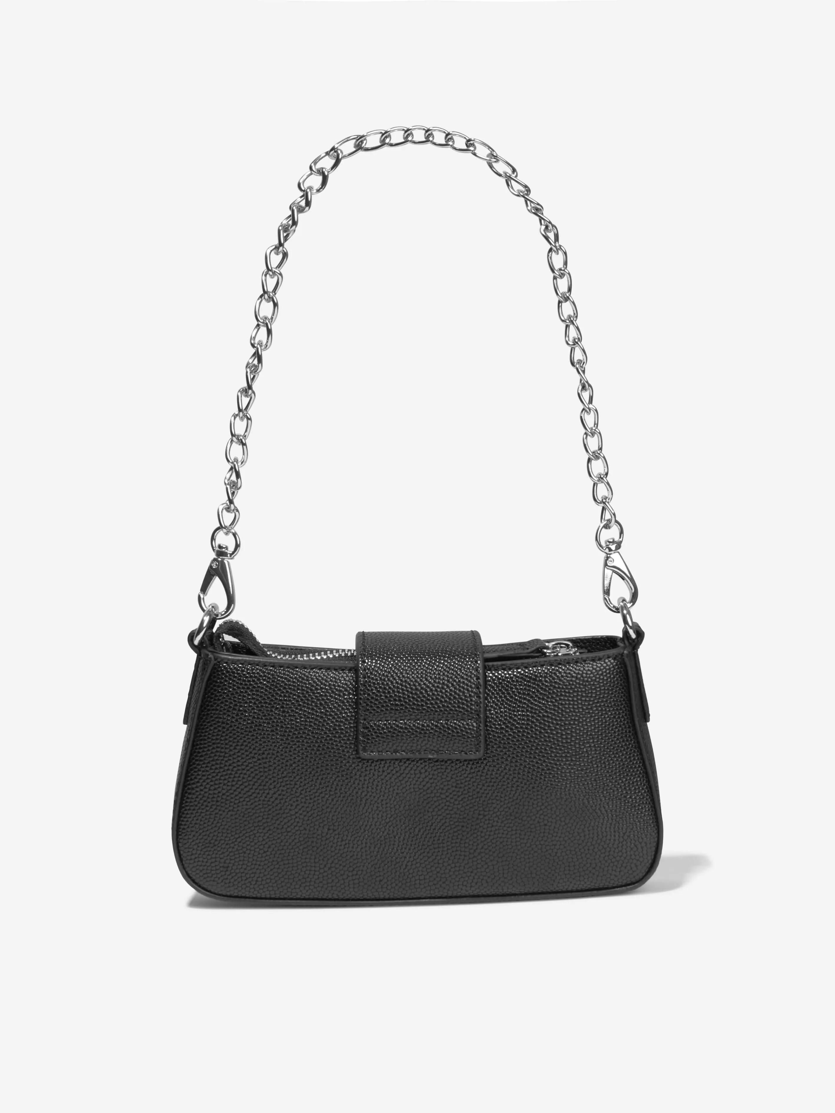 Valentino Girls Divina Baguette Bag in Black