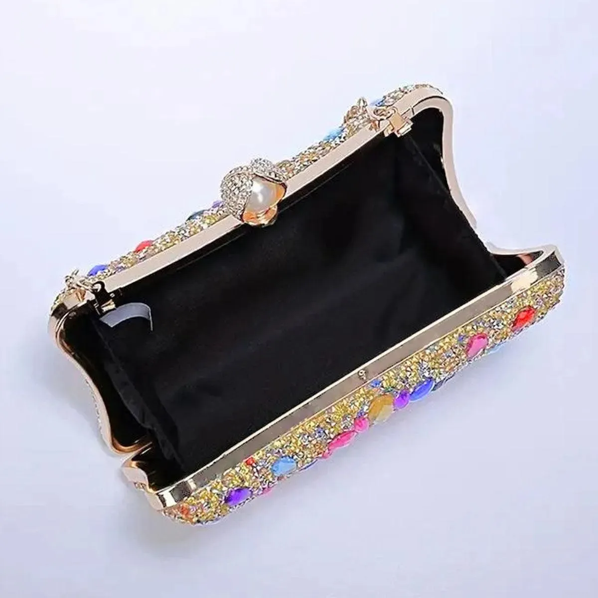 Vibrant Crystal Hard Case: Top Choice for Women's Clutch