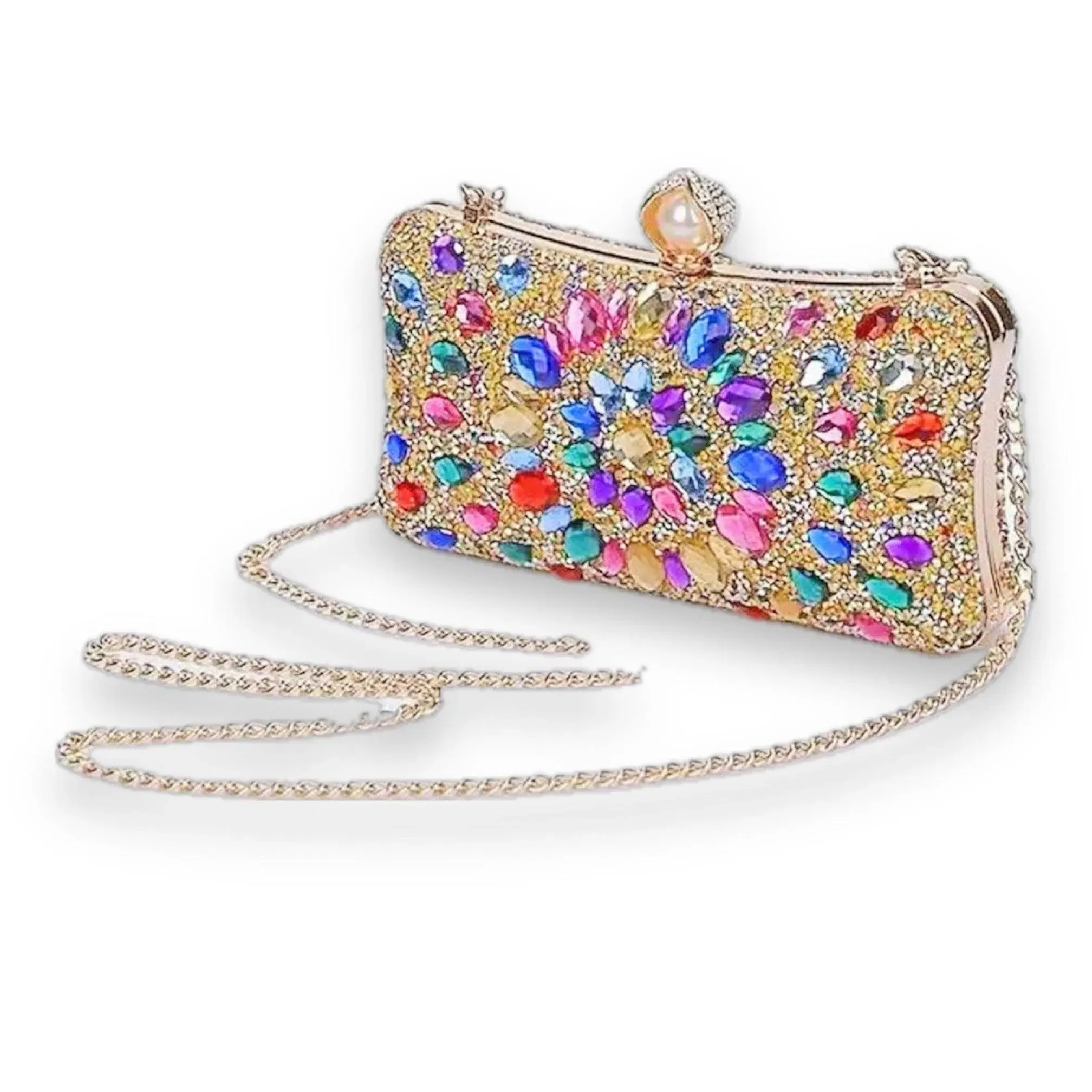 Vibrant Crystal Hard Case: Top Choice for Women's Clutch