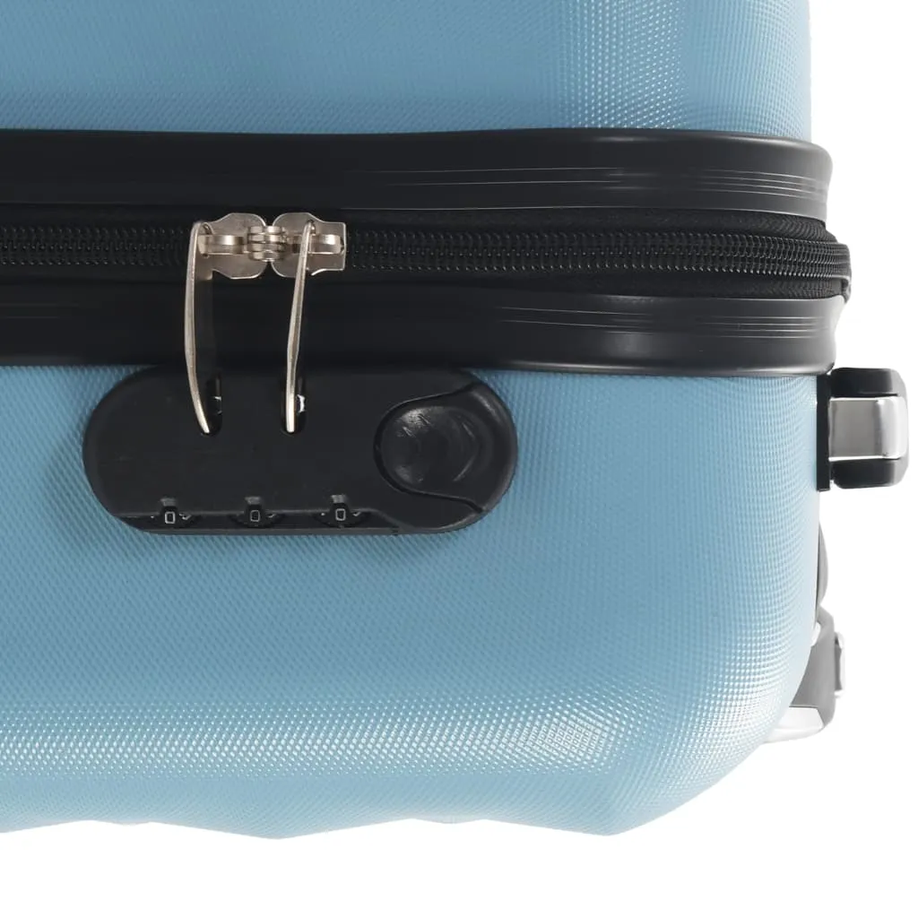 vidaXL Hardcase Trolley Blue ABS