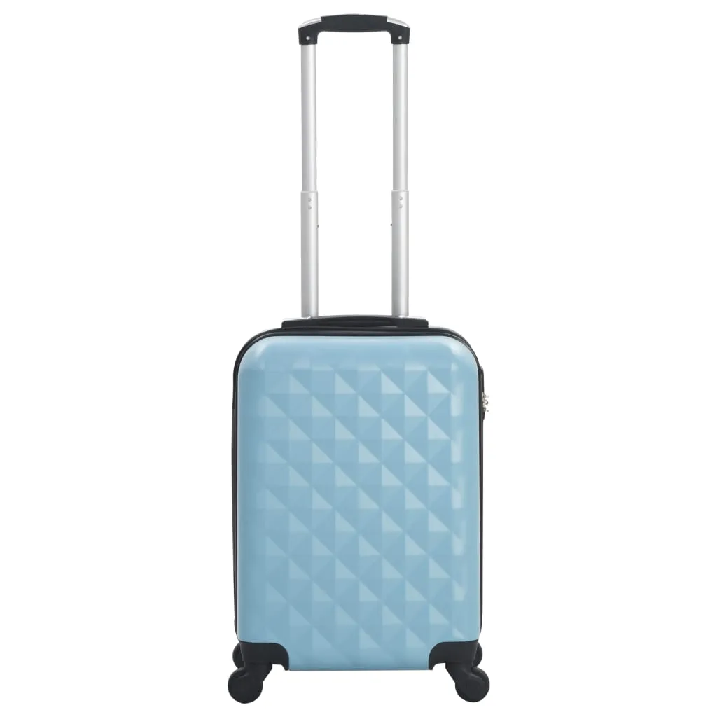 vidaXL Hardcase Trolley Blue ABS