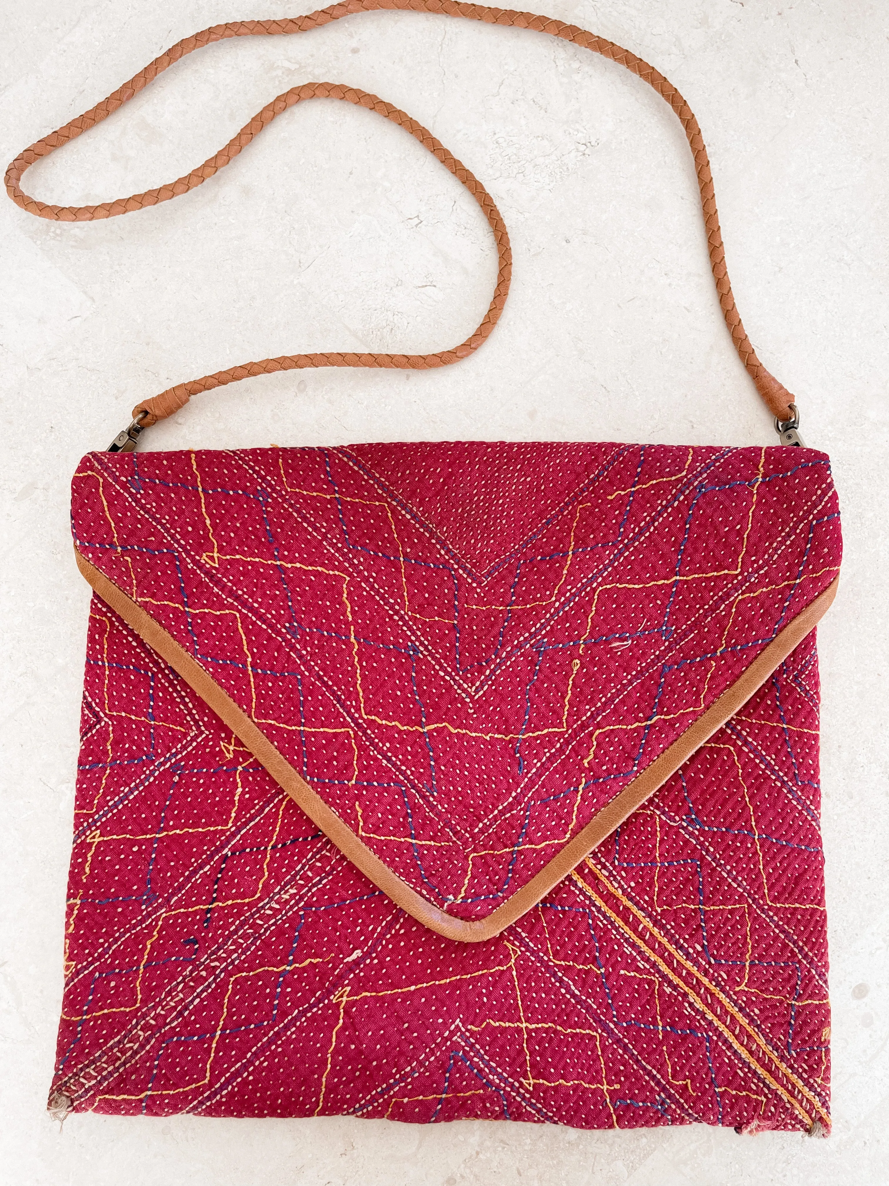 Vintage Embroidered Bag No15