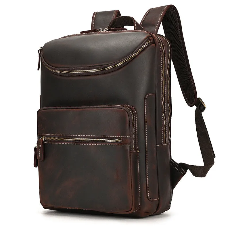 Vintage Leather Backpack