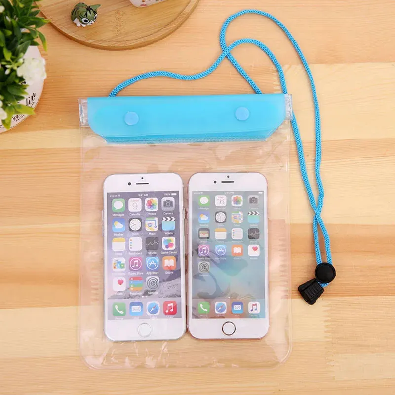 Waterproof Dry Bag Swimming Bags Phone Pouch Cover For Beach Travel Outdoor Water Sport Equiment