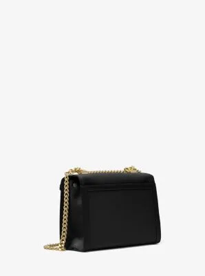 Whitney Small Leather Convertible Shoulder Bag