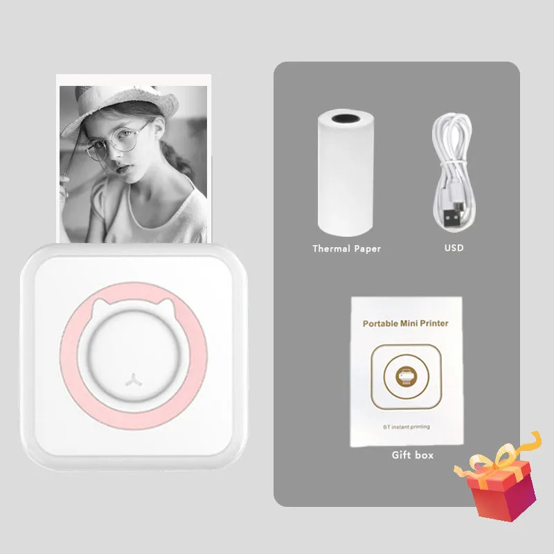 Wireless Smart Mini Pocket Printer  Perfect Gifts for Kids