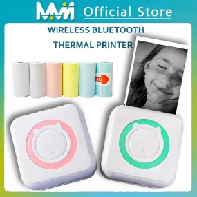 Wireless Smart Mini Pocket Printer  Perfect Gifts for Kids