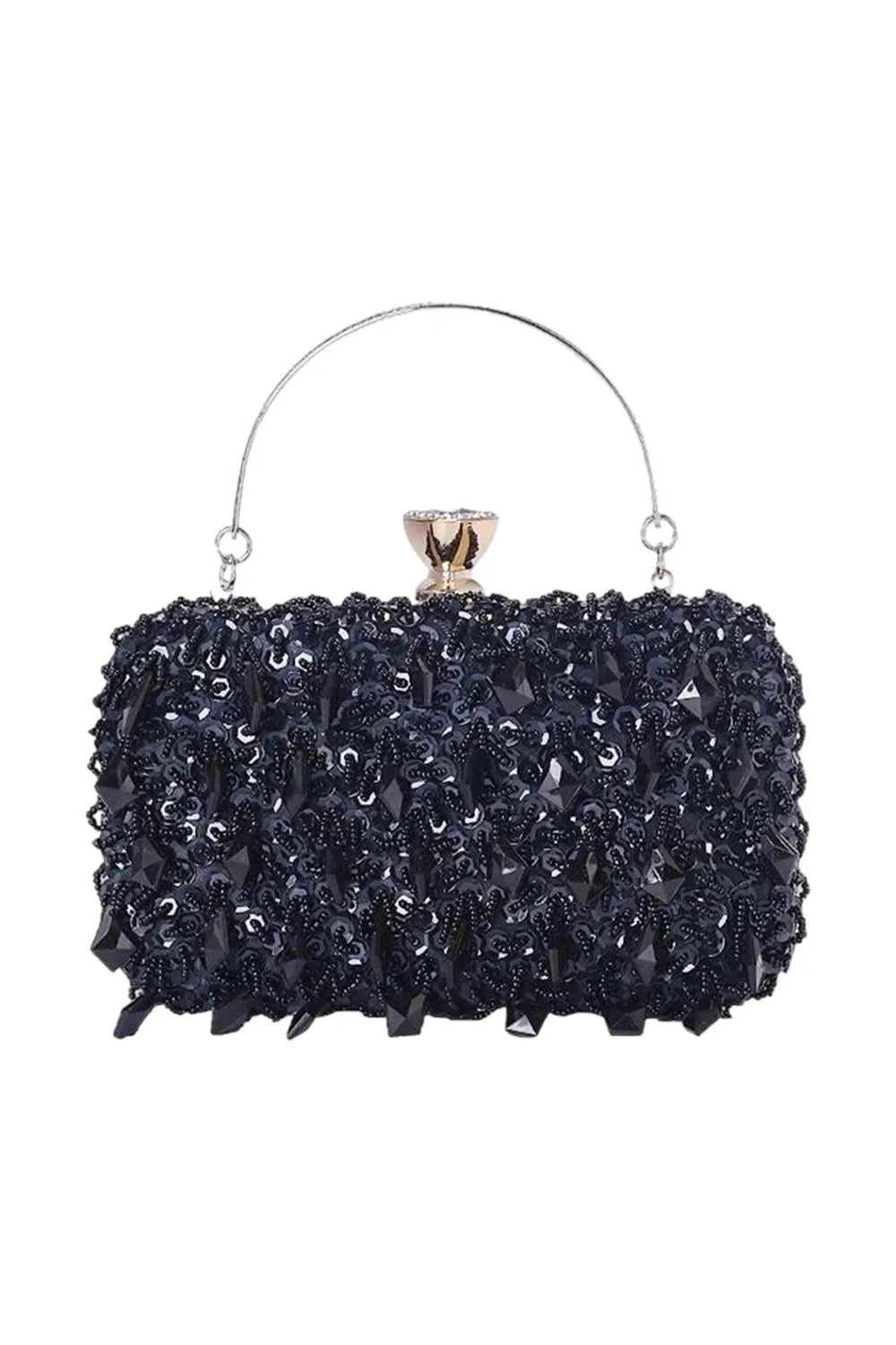 Women’s Beaded Sequined Evening Clutch Bags