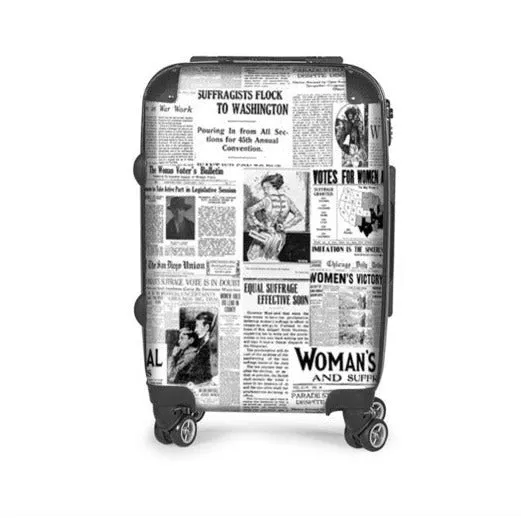 Women's Suffrage Commemorative Suitcase