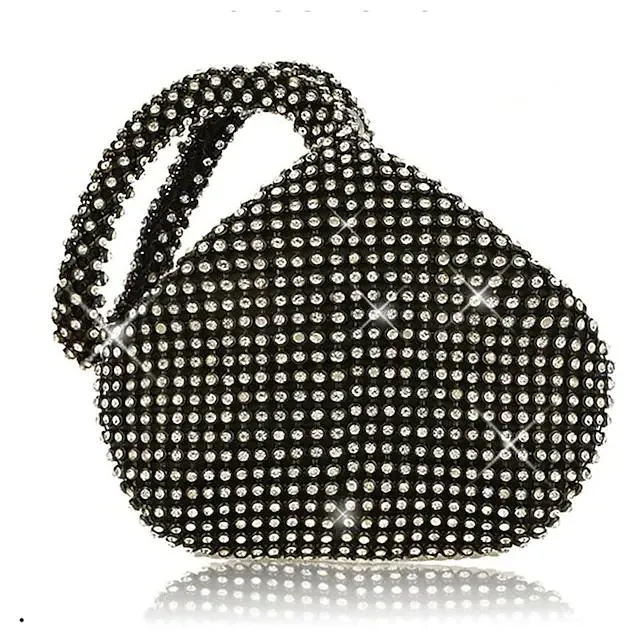 Women's Wristlet Glitter Shine Party Evening Bag