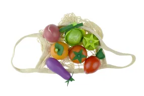 Wooden Vegetables with Bag