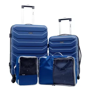 Wrangler Durham 4 Piece Hardside Luggage Set