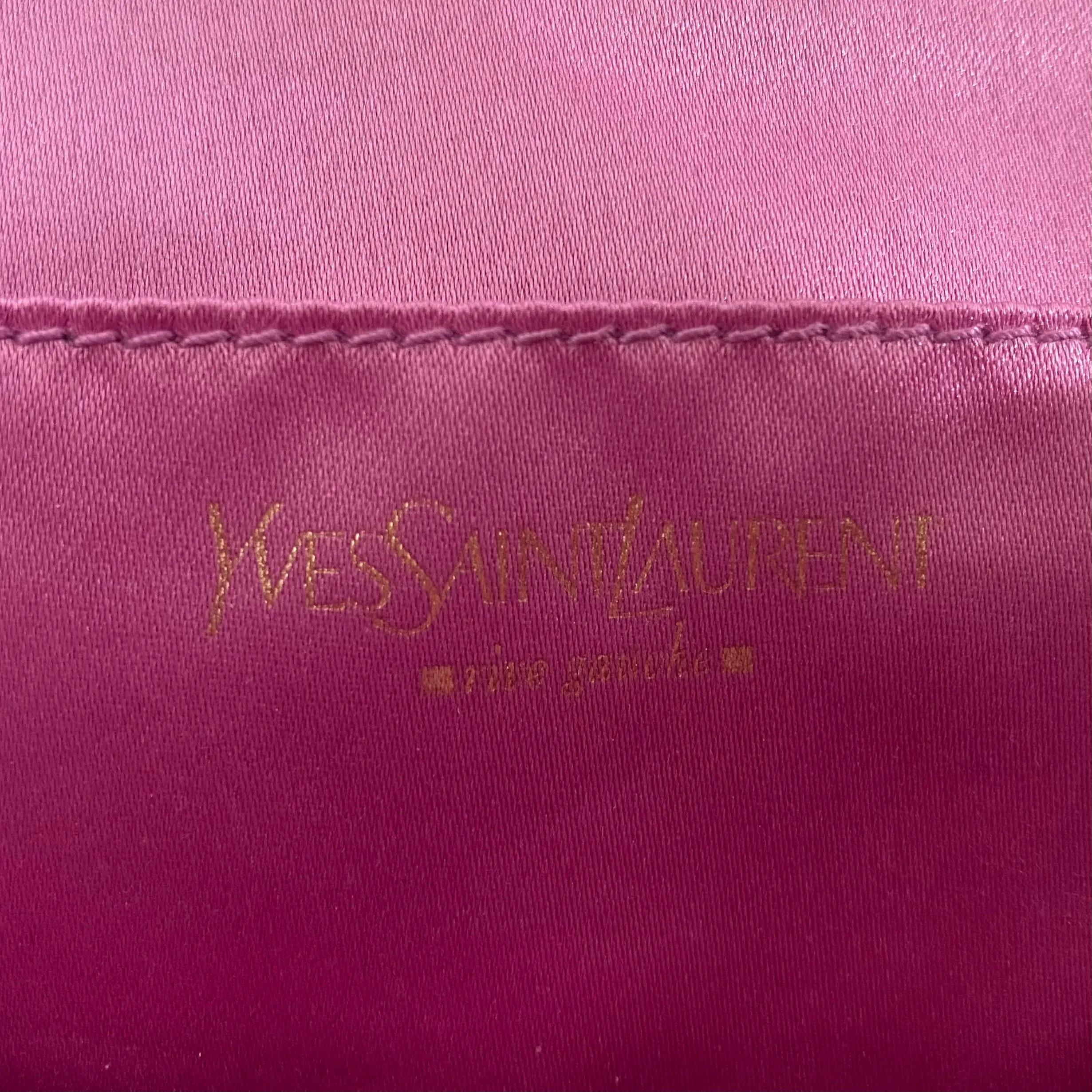 YSL Heart Clutch