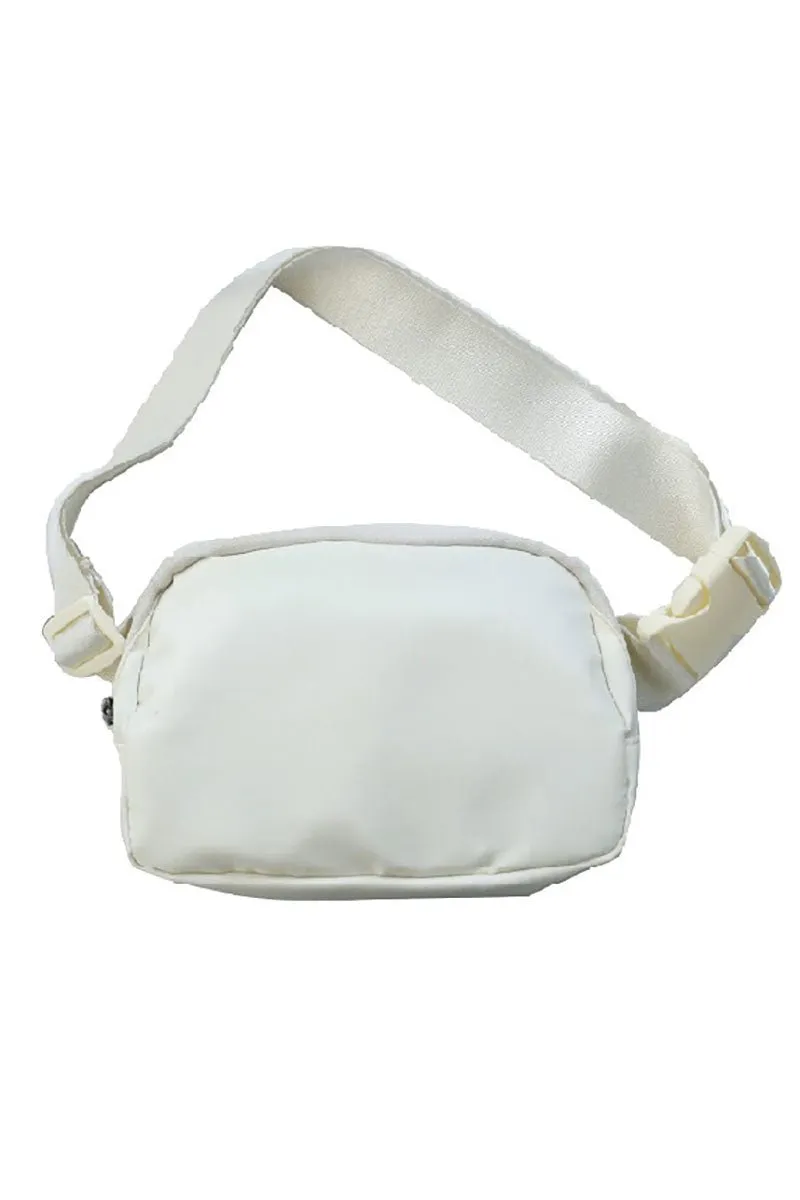 Zenana Everyday Adventure Ivory Belt Bag