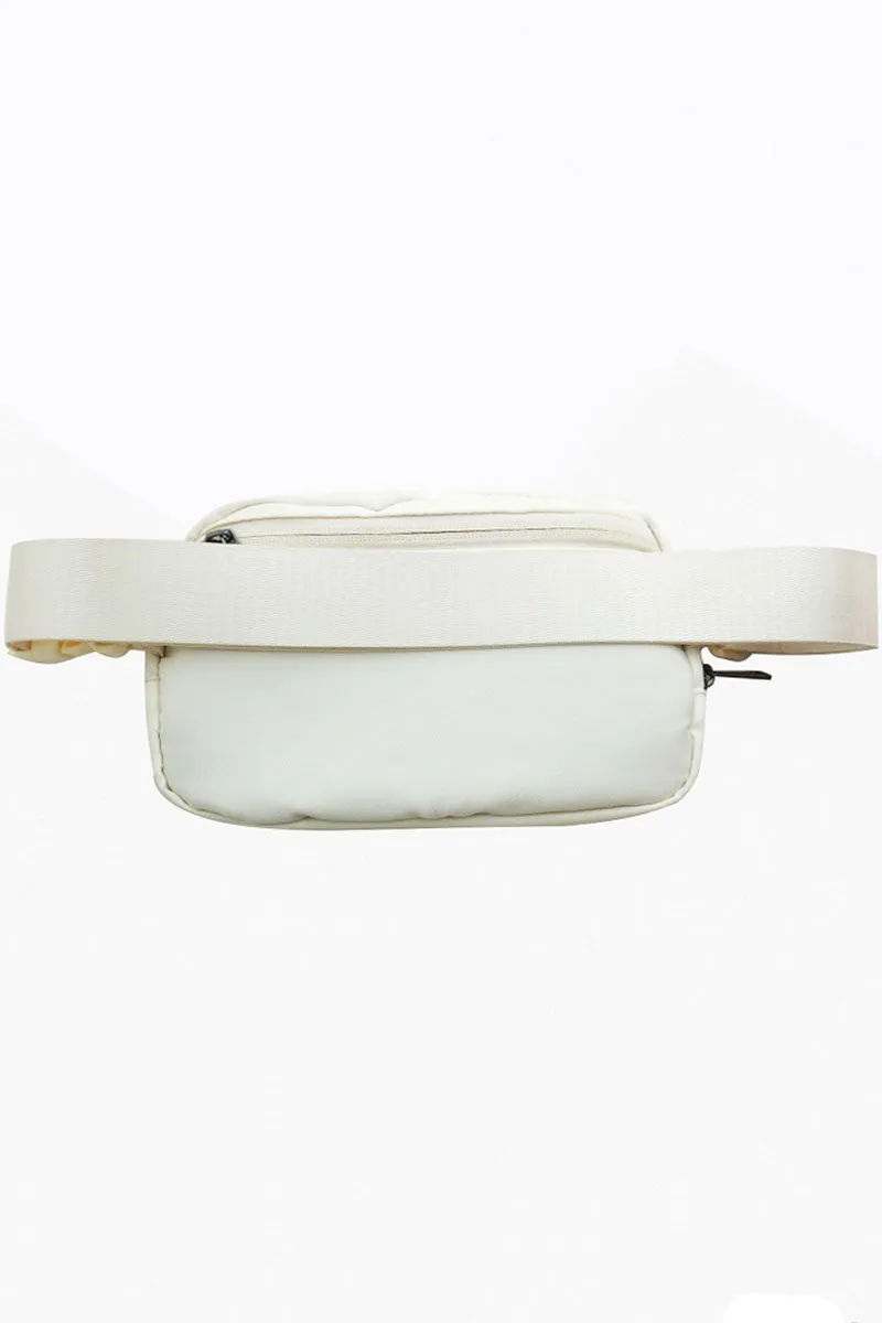 Zenana Everyday Adventure Ivory Belt Bag